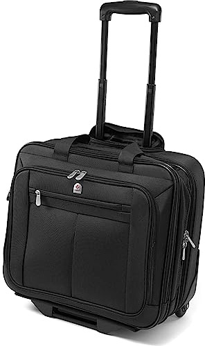 Lombard Borsa business pilota - scomparto per laptop da 15’’-17’’ - con rotelle