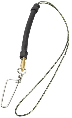SALVIMAR Schnur-Dämpfer Snap Swivel, schwarz