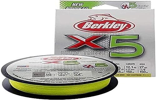 Berkley X5 Geflochtene Schnur, 6.4kg| 328yd | 300m