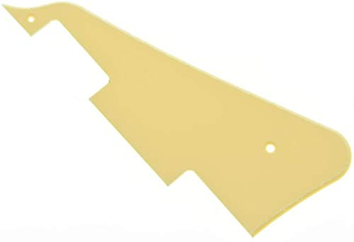 Dopro LP Guitar Pickguard Scratch Plate passend für Epiphone Les Paul Cream 1-lagig