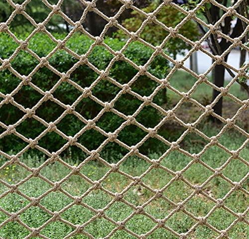 GLP Safety Netting Rope Netting for Kids,Child Protection Fence Decor Woven Rope Truck Cargo Trailer Netting Net Pets Toys Garden Swing Hammock Swing Decoration (Size : 3 * 3m(10 * 10ft))