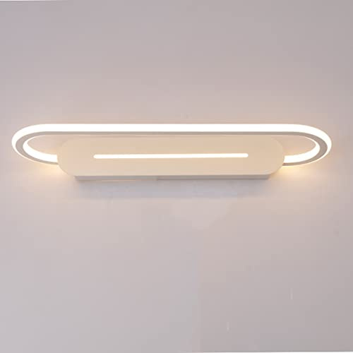 23W LED Spiegelleuchte Weiß 60CM Badezimmer Lampe 180° Einstellbar Badspiegel Lampe IP44 Wasserdicht Lampe Badleuchte Schminklampe Für Spiegel Wandmontage Lichtschrank Wandbeleuchtung