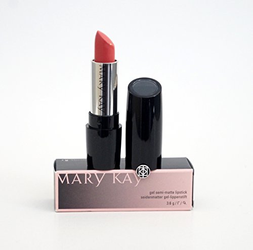 Mary Kay Gel Semi-Matte Lipstick seidenmatter Gel Lippenstift always apricot mit deutscher Beschreibung