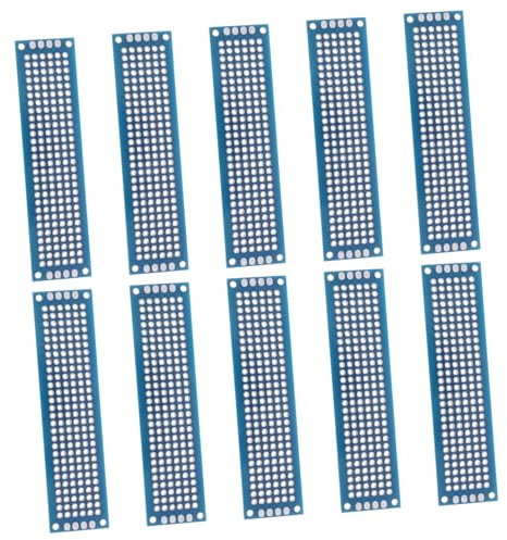 iplusmile 10piezas Tablero De Circuito Pcb Doble Cara Para Proyectos Electrónicos Resistente Altas Temperaturas y Conectividad Estable Para Bricolaje y Laboratorios