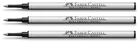 Faber-Castell Nachfüllminen Basic Liquid Ink, Blau, 3 Stück