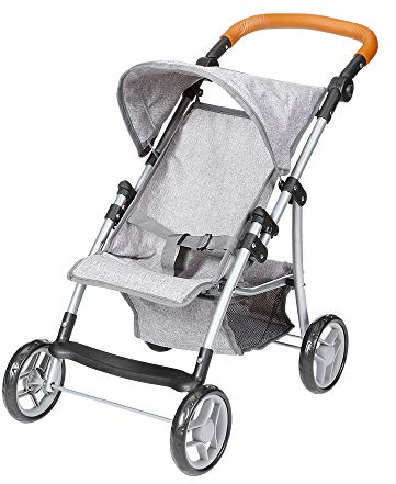 KNORRTOYS.COM 16832 Puppenbuggy Liba-Stone Brown 54 x 35 x 44 cm