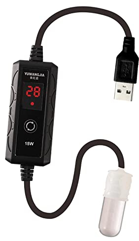 MagiDeal Chauffage d'aquarium utilisé pour 1 gallons Petit Chauffage de réservoir pour Combattre Les Poissons, 15w