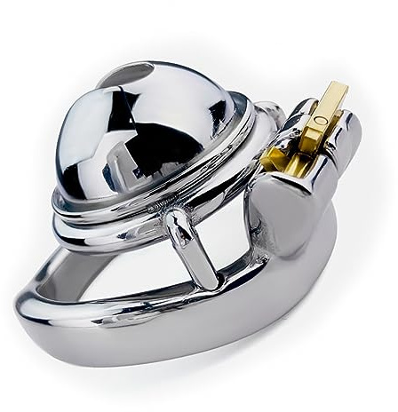 WOL VEE Uomo Tiny in Acciaio Inox a Forma di U Gabbia, Accessori di Protezione Fitness A14