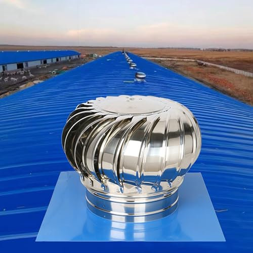 Griglia aerazione/ ventilazione, Comignolo Ventola Di Uscita Dell'aria Dal Tetto, Ventilatore Da Soffitta Non Elettrico, Commerciale Grandi Turbine Eoliche Per La Fabbrica, Il Magazzino, Le Fattorie,