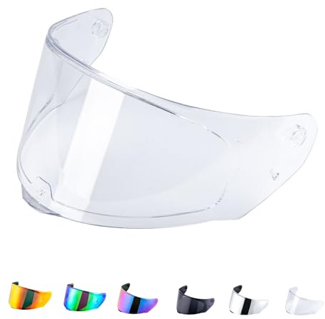 JQF Gear Helmvisier für LS2 FF800/FF353/FF328 Motorradhelm Visier