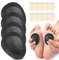 TTPSRY 2 Paires Coussinets Metatarsiens Gel Semelles PU + 10 Patchs Silicone Invisibilité Anti Friction Douces Amortissantes Métatarses Autocollantes pour Chaussures Quotidien