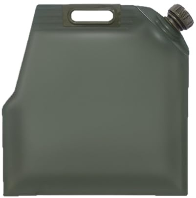 Bladder portátil de gas de mano - Contenedor de almacenamiento para transporte de petróleo - Contenedor de gasolina a prueba de fugas para SUV Saloon Coche Diario Camping Pesca Viajes