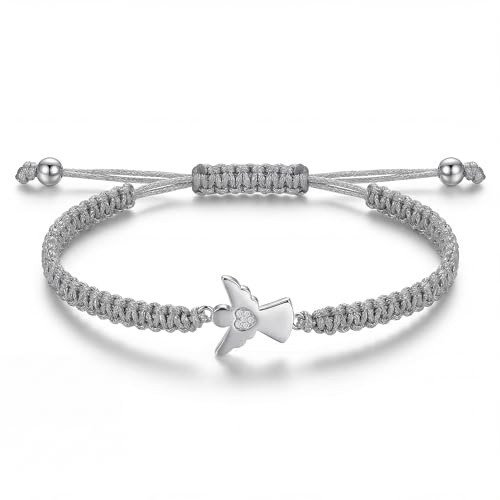 Fezodo Einschulungsgeschenke Mädchen, Schutzengel Geschenk Armband | Schutzengel Anhänger Armbänder Geschenk Einschulung Mädchen - Schulanfang geschenke für mädchen