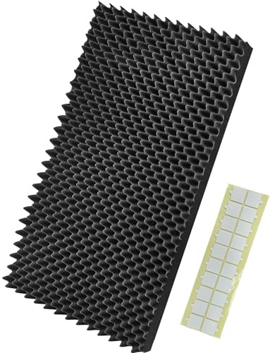 1 PCS 48 X 24 X 2 Sound Proofing Egg Crate Foam, High Density Sound Proof Foam Panels for Walls, Acoustic Foam with Nano Glue, Sound Dampening Panels Made by WVOVW