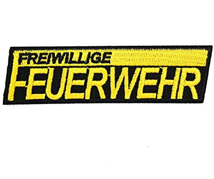 Aufnäher Aufbügler Patch Freiwillige Feuerwehr