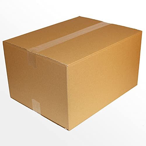 10 Stück Faltkartons einwellig - 600 x 450 x 100 mm | Hansepack24