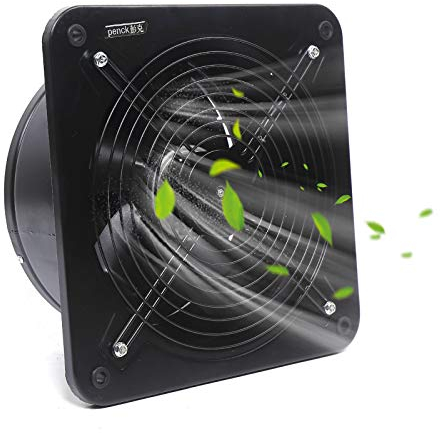 GramStudio 300mm Abluftventilator, 2850m³/h Badlüfter Rohrventilator, Wandventilator Leiser, für Werkstätten, Kellern, Lagern, Wohnungen, Küchen