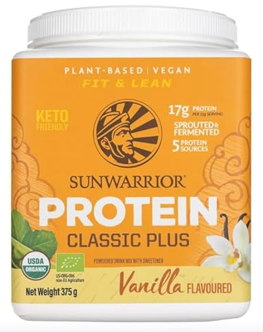 Plant-Based, Warrior Protein Warrior Classic Plus Vanilla 375g