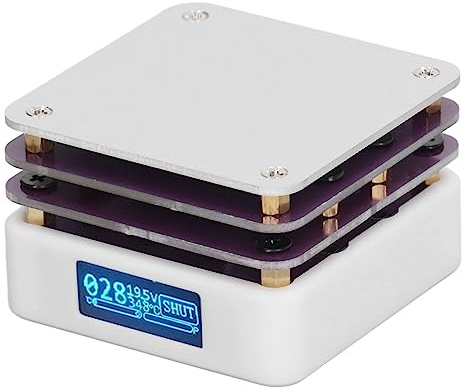 Station de Soudage Plaques Chauffantes 20 V avec Thermostat Intelligent – Four de Refusion Électrique pour Réparation Électronique et Bricolage Précis
