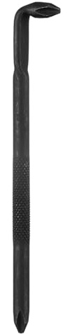 sourcing map Offset Screwdriver PH2 Phillips Cross Head Right Angle 90 Degree Screw Driver Double Ended L-Type Hand Tool for Home Appliance Repair, Black