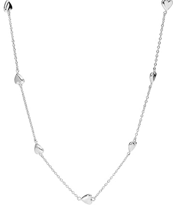 Purelei Alohi Heart Kette Damen – Halskette Damen aus Edelstahl (14K vergoldet) – Wasserfeste Halskette – 40-45 cm Länge verstellbar – Schmuck für deinen individuellen Look