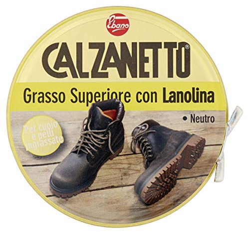 Calzanetto Grasso Superiore con Lanolina, Trattamenti e Lucidi Scarpe Unisex-Adulto, Multicolore, 9.3 Cmx 93 Cmx 93 cm