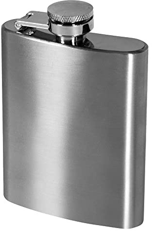 Flasque – Flasque Alcool Whisky – Hip Flask – Acier Inoxydable (240 ml)