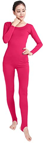 Lifup Adulti Spandex Pieno Corpo Costume Cosplay Body Tuta Integrale per Travestimento fucsia S