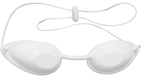 Schönheitsbrille, TPU-Augenschutzbrille, Verstellbare Laser-Schutzbrille für Salon-Sonnenbaden