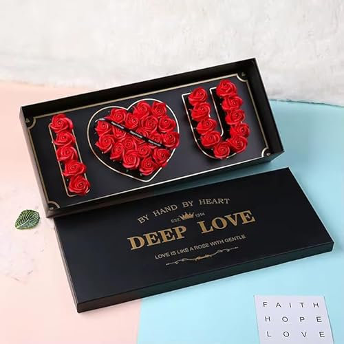 ROSENBOX, EWIGE Rose, GEBUTSTAGSGESCHENKE FÜR Frauen, Geschenke FÜR Mutter/Freundin/Ehefrau/OMA, Geburstag, Valentinstag,EWIGE Blume, Hochzeitstag, Jahrestag, VERLOBUNG, Antrag, HOCHZEITSANTRAG