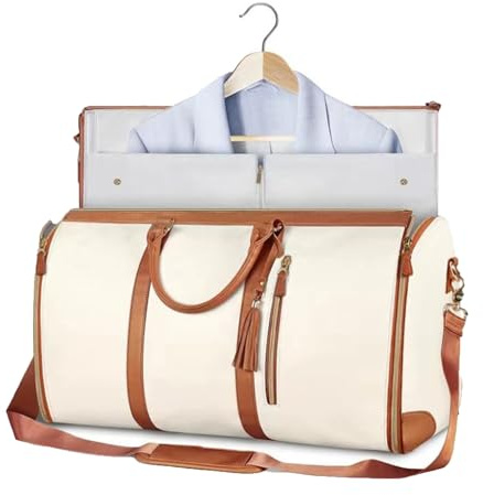 Kleidersack Reisetasche Faltbare,Unisex 2 in 1 Anzugtasche Reisetasche,Wasserdichter Foldy Bag Hängekoffer Reisetasche Kleidersack Tasche,Reisetasche Handgepäck ​mit Schulterriemen Aufbewahrung