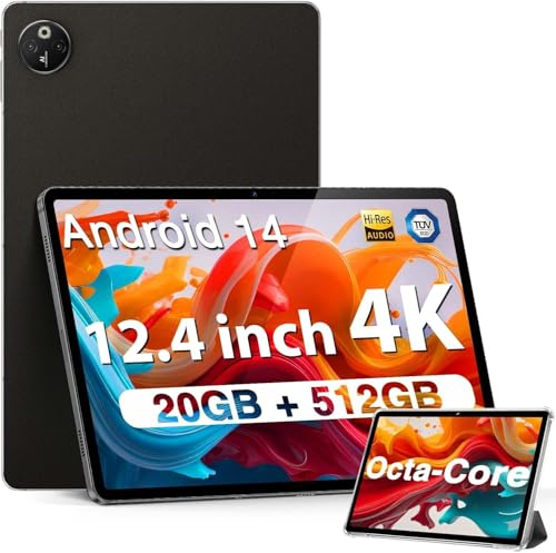 DOOGEE T30 MAX (Tablette 4G - 12.4'' - 8/512GB - 10800 mAh) Black
