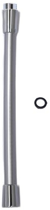 Brauseschlauch Verlängerung - 25 cm Länge - 5 lagig - hochwertiges Chromdesign
