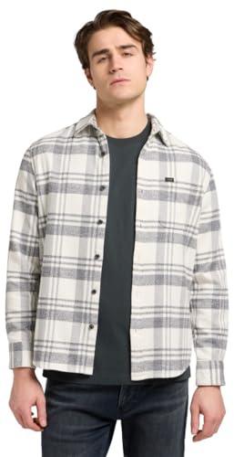 MERCANTILE Shirt, Painter grå jaspe pläd, M