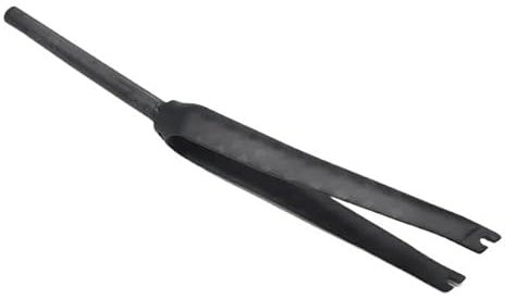 WANGSHAOWEI Fahrrad Gabel Vollcarbon-Gabel Stil Rennrad Gabel Fahrradteile 1-1/8 700c Superlight 350g 12k Finish Fahrradzubehör Carbon Fahrradgabeln