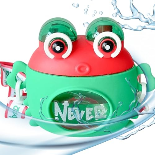 Kustimantu Gourde pour enfant - 600 ml - En forme de cancer - Gobelet de sport avec deux ouvertures pour boire et sangle de transport - Pour camping, pique-nique et randonnée