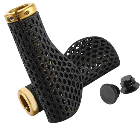 Chenxi Studio 1 par de empuñaduras ergonómicas para manillar de bicicleta, con absorción de impactos, funda cómoda para bicicletas de carretera, mango antideslizante