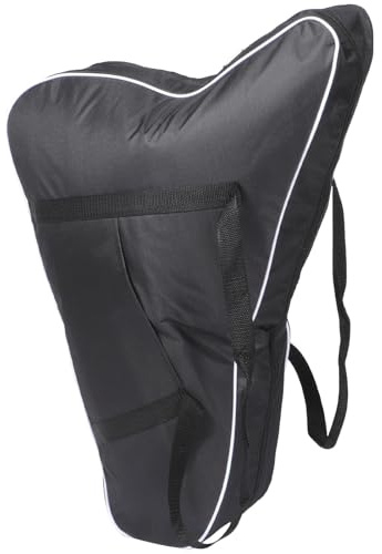 MUCKLILY Lyre Harp Storage Carrier with Scratch-resistant Lining and Thick Padding for Portable Music Instrument Transport