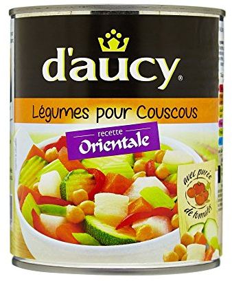 d'aucy Légumes Cuisinés Pour Couscous 800 g - Lot de 6