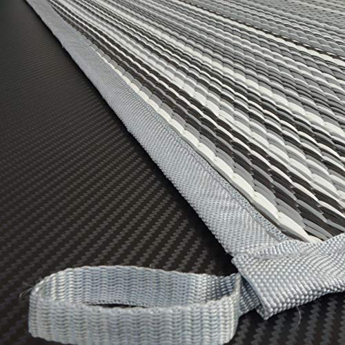 Schlauchland Zeltteppich ** odooro WAVETEX Stripe 2,7m x 5m *** VIELE GRÖSSEN + Farben ** Camping Matte Wohnwagen 450 g/m² Outdoor Teppich Vorzelt Teppich Garten Spieldecke