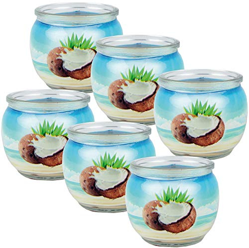 Scented Candles Motif Pack of 6