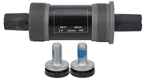 FOLOSAFENAR 68mm abgedichtetes Tretlager ， Vierkantkegel ， Metalllager für Mountainbike mit Schrauben ， 68 x 113mm / 120mm / 126mm Spindel(120mm)