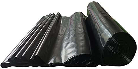 GEREP Teichfolie HDPE Gartenteichfolie, Gartenpoolmembran Teich Folie, Schwimmteich, für Gartenteich Stärke, Reißfest Umweltfreundlic/Thickness: 0.2mm / 5×10m