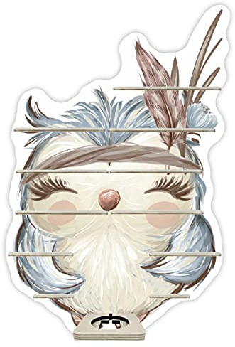 Farbklecks-Collection Tonie Regal Musikboxregal Tierische Freunde Eule Wandregal