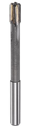 sourcing map Mandrino Alesatore 8.7mm H7 C1/K30 Punta In Carburo Precisione Flauti Diritti Gambo Tondo Tornio Macchina Fresatrice