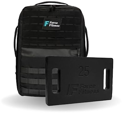 Force Fitness Rucking Backpack + Gewichte