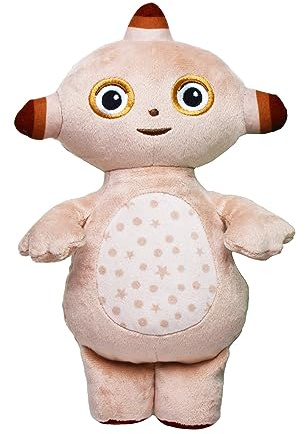 In The Night Garden Makka Pakka Talking Teddy Bear, Cbeebies Cute & sensory toys. Comforting sounds. Kids Toys & Baby toys 0-6 months, Brown