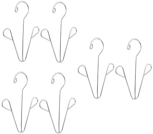 Alipis 3sets Schuhtrockner Pegs Trocknen Schuh Kleiderbügel Rack Edelstahl Organizer Für Silber 2 Stücke * 3