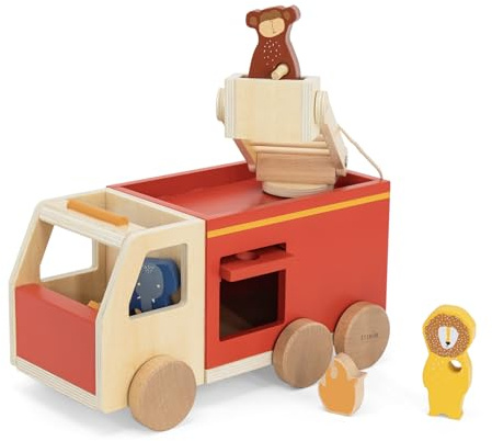 Trixie Houten brandweerwagen