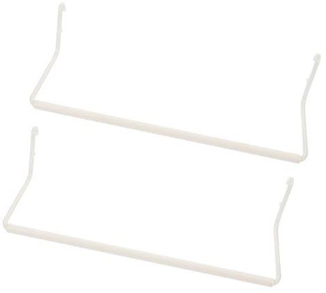 JECOMPRIS 2pcs Pegboard Towel Rack Extendable Paper Towel Holder Self Adhesive Easy Install for Bathroom